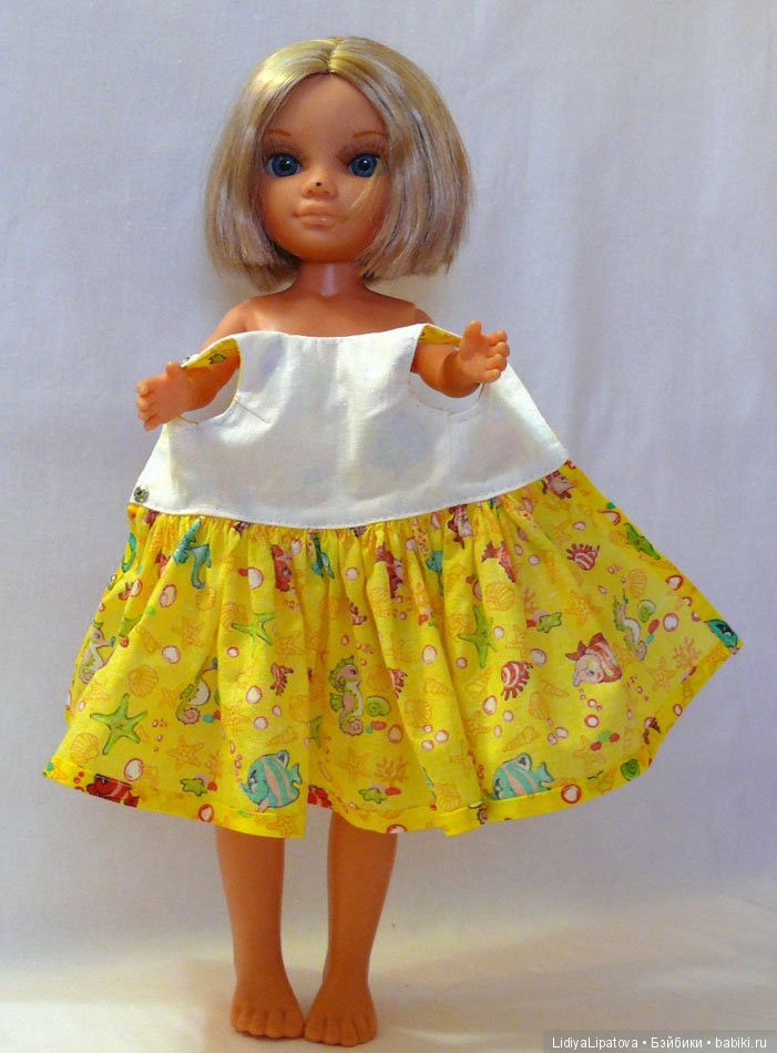 Изнаночная сторона платья