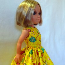 Платье с рыбками