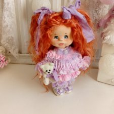 Текстильная кукла . Алиса Текстильная кукла . Алиса