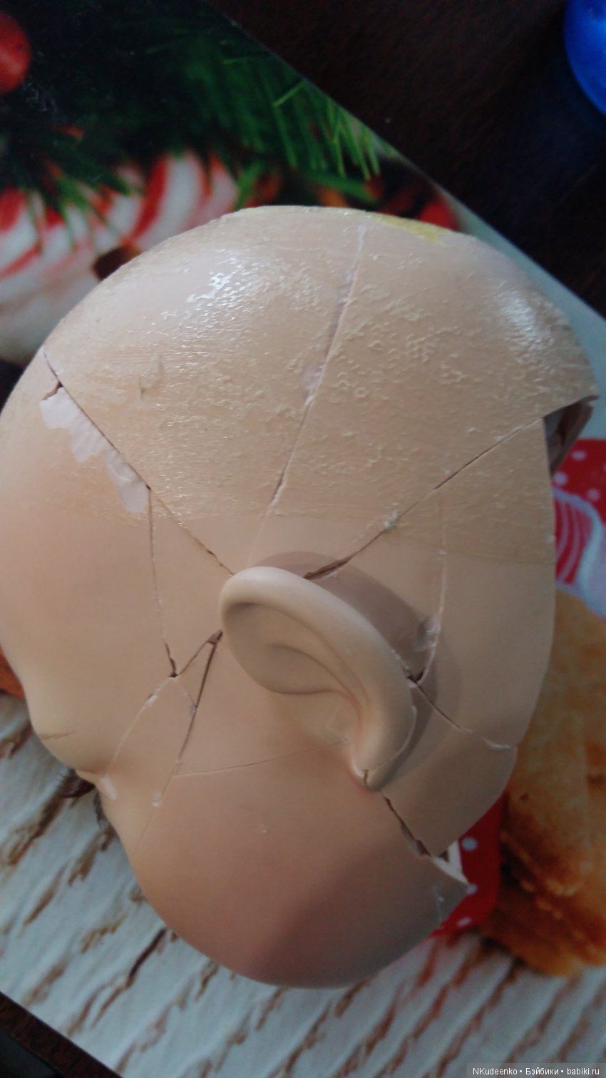 Затем по крохам собрала края