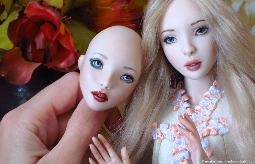 Моя коллекция кукол. Лола и Ася (Белла), фарфоровые БЖД  Юлии Рожневой.