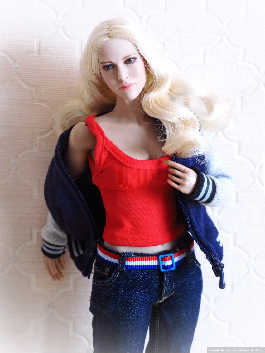 Моя коллекция кукол. Экшен-фигурки, часть 4. Анджела Бейби от Super Duck и Аманда Сейфрид от Kimi (фото 2)