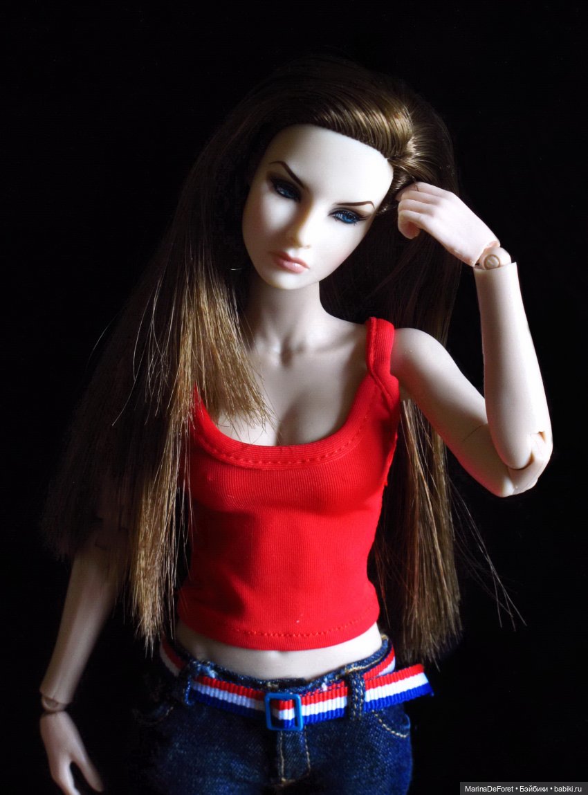 Моя коллекция кукол. Integrity, Агнес LLL. Фотосессия... головы (фото 6)