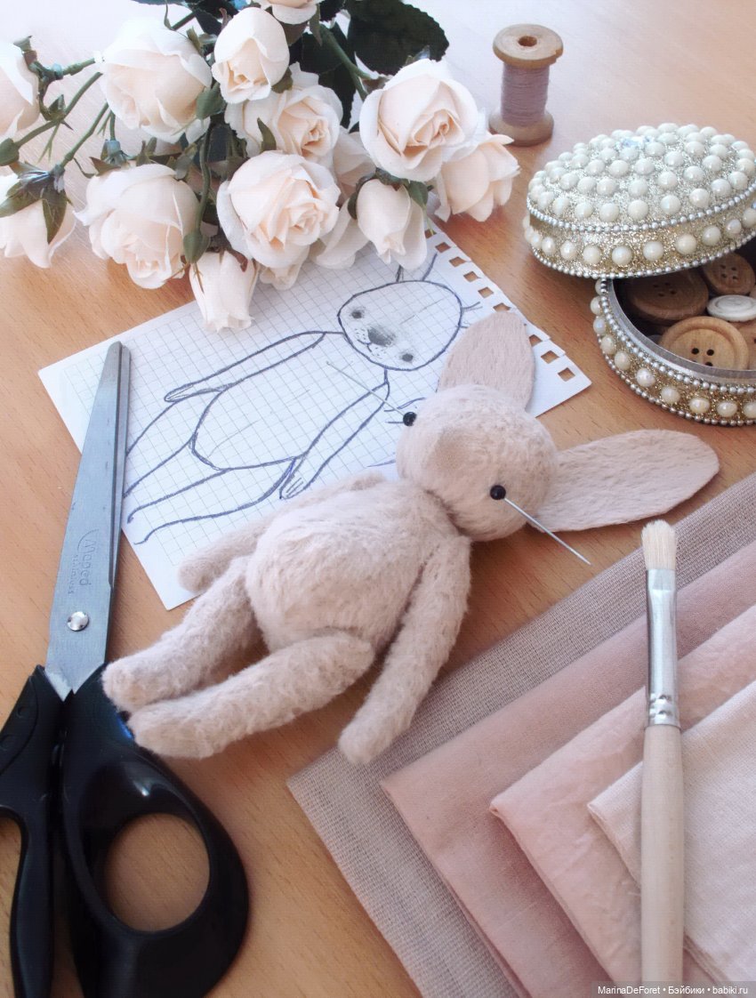 Как я шила своего первого Тедди. Путь и процесс (фото 5)