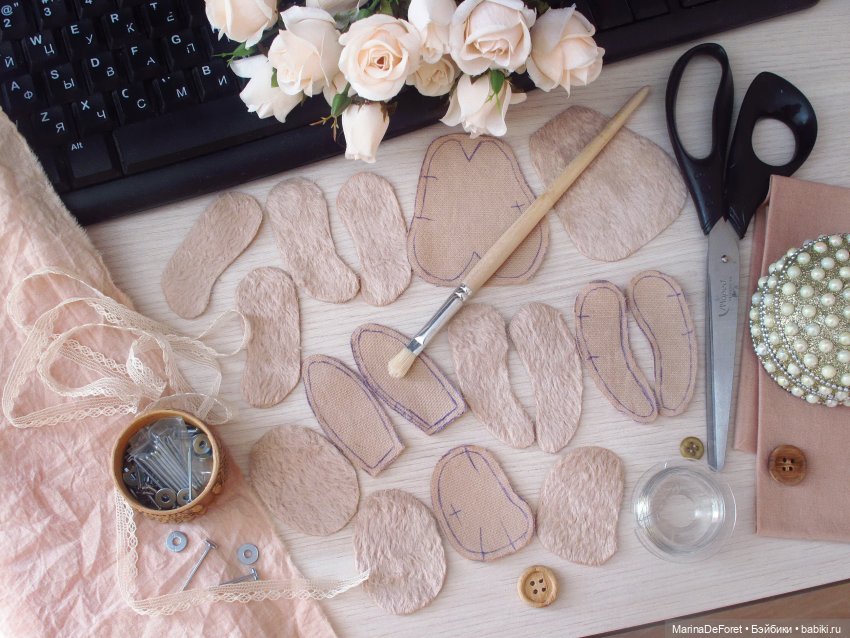 Как я шила своего первого Тедди. Путь и процесс (фото 2)