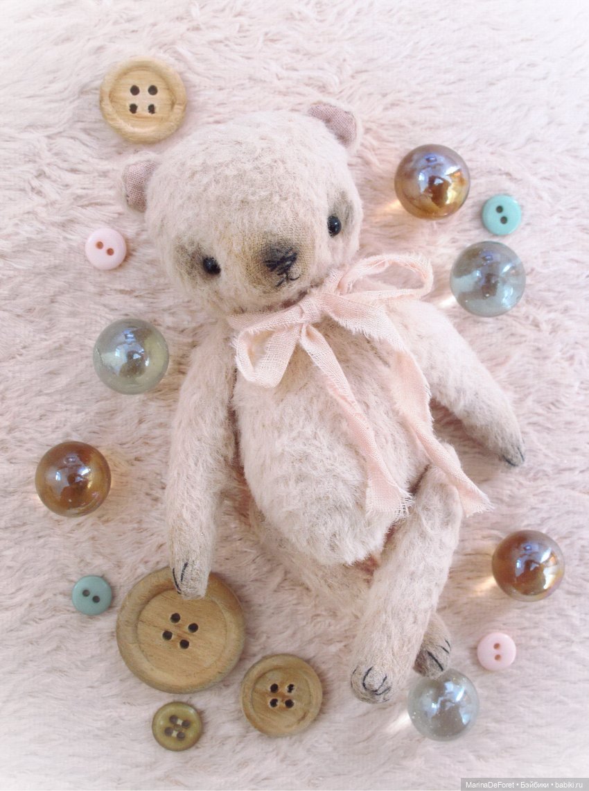 Как я шила своего первого Тедди. Путь и процесс