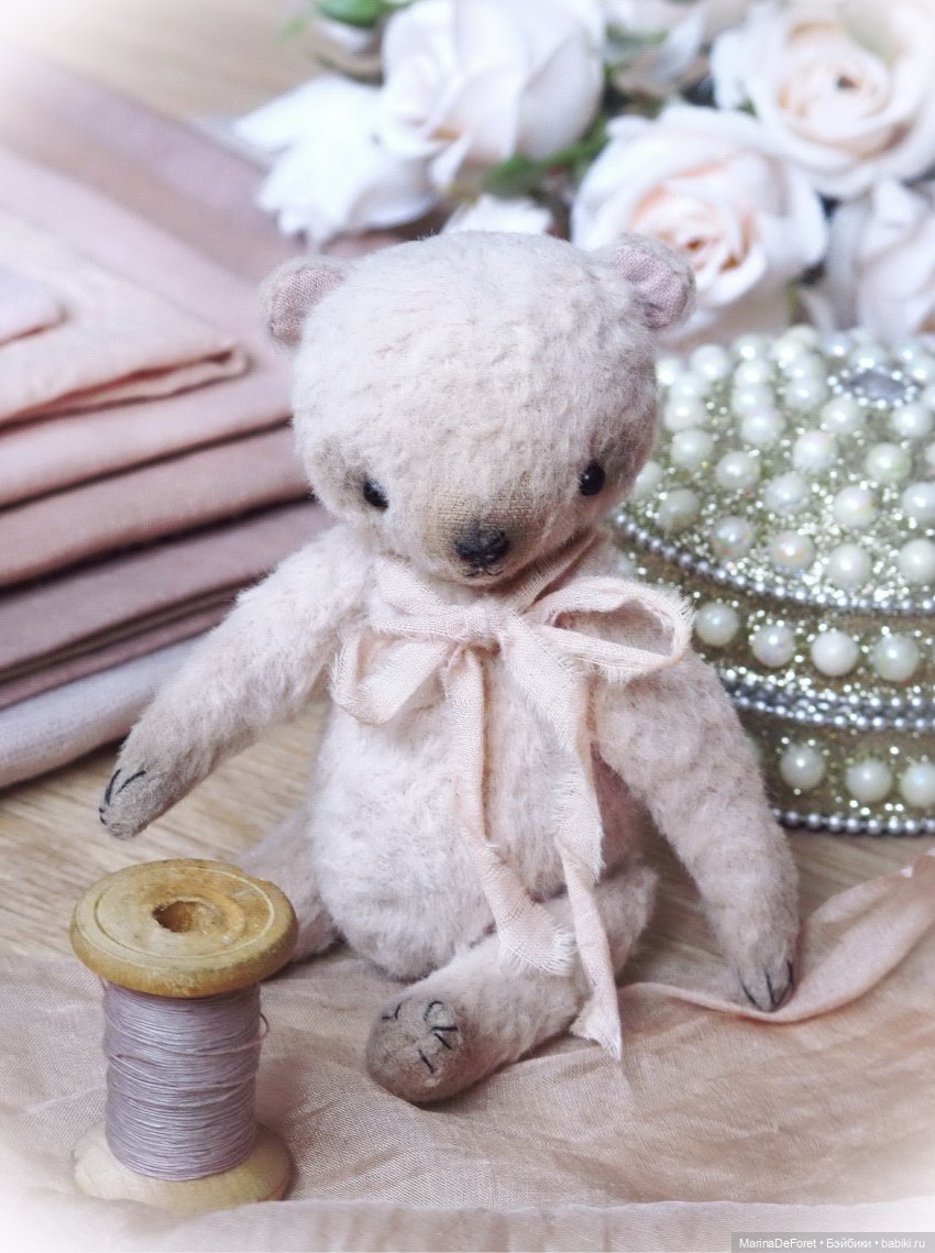 Как я шила своего первого Тедди. Путь и процесс