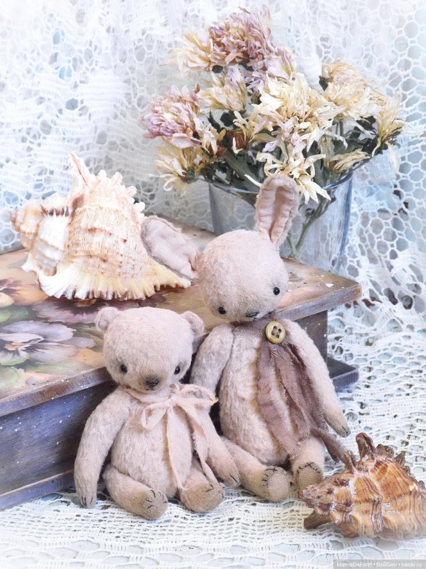 Тедди зайка или Попытка №2. Я всё-таки его сшила (фото 9)