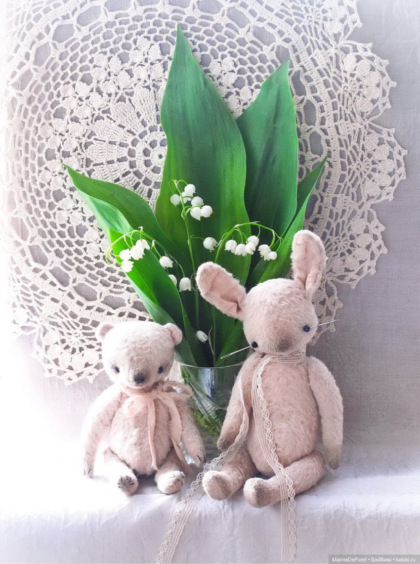 Тедди зайка или Попытка №2. Я всё-таки его сшила (фото 6)