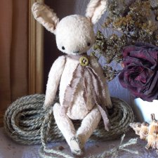 Тедди зайка или Попытка №2. Я всё-таки его сшила!