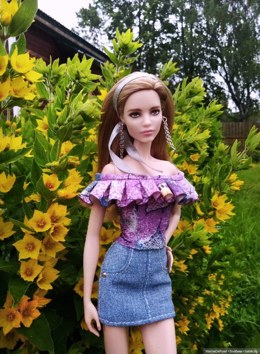 Шью дальше. Мини юбка на модельное тело