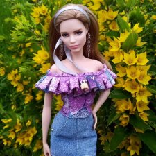 Шью дальше. Мини юбка на модельное тело.