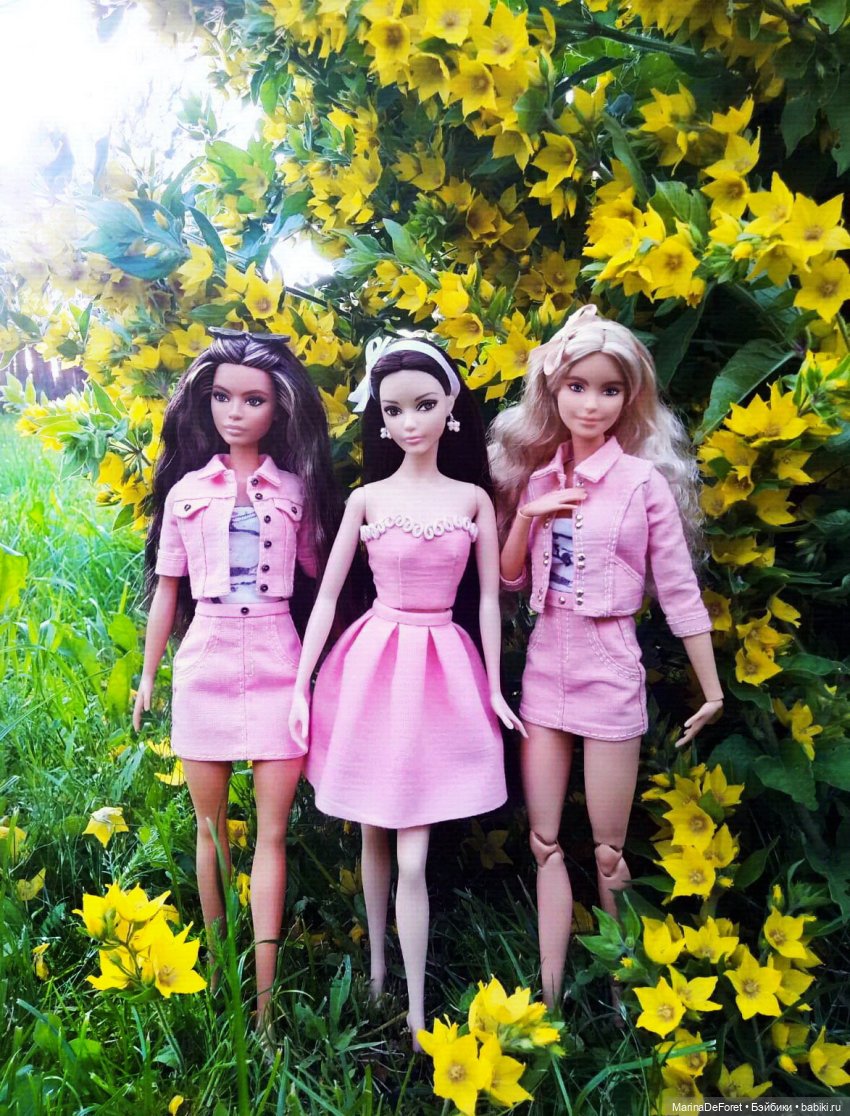 Девочкам - розовое — Одежда и обувь для кукол своими руками: фото (фото 9)