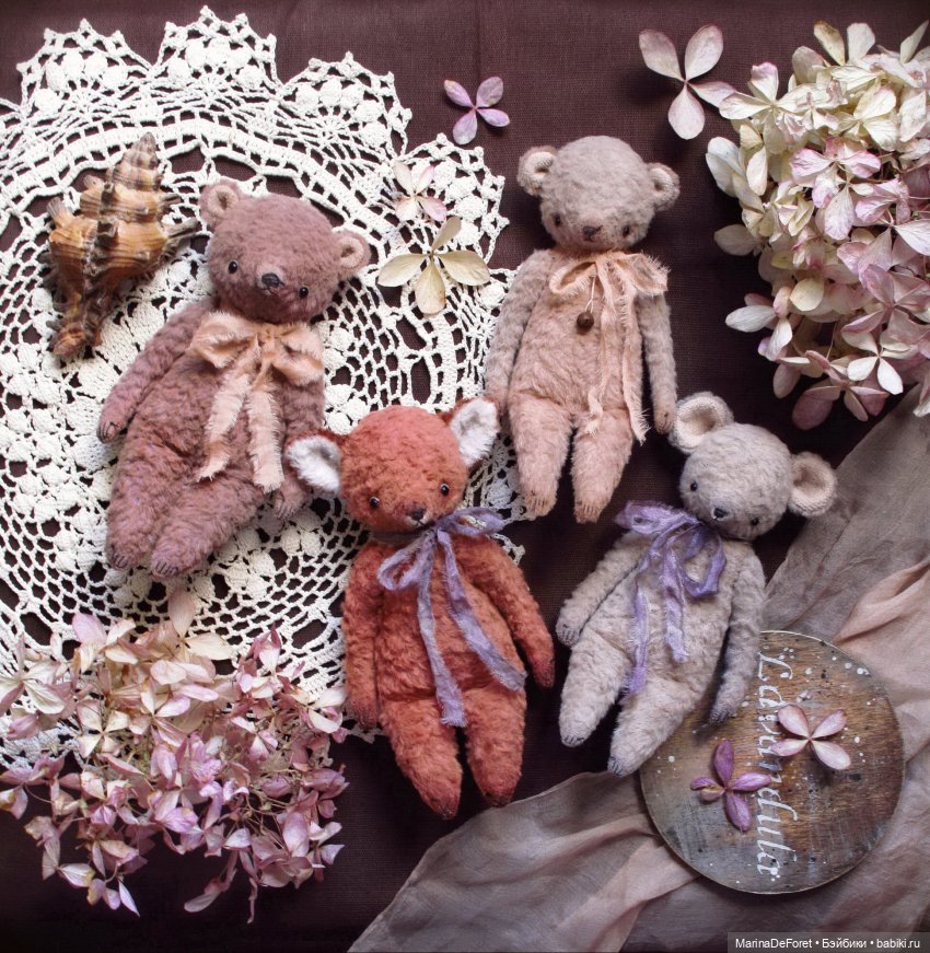Новые тедди 2023 — Авторские мишки Тедди и друзья: фото