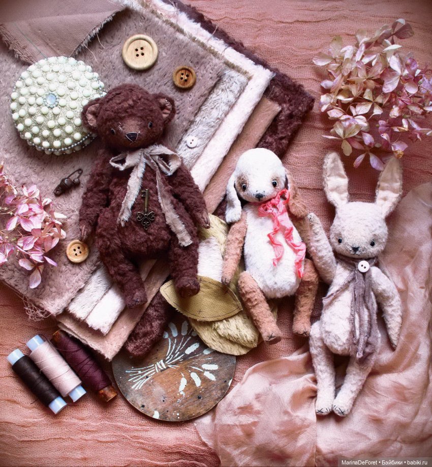 Новые тедди 2023 — Авторские мишки Тедди и друзья: фото (фото 3)