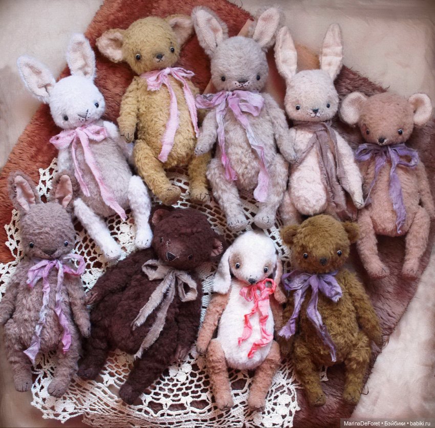 Новые тедди 2023 — Авторские мишки Тедди и друзья: фото