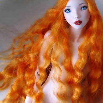 Парички для кукол Юлии Рожневой