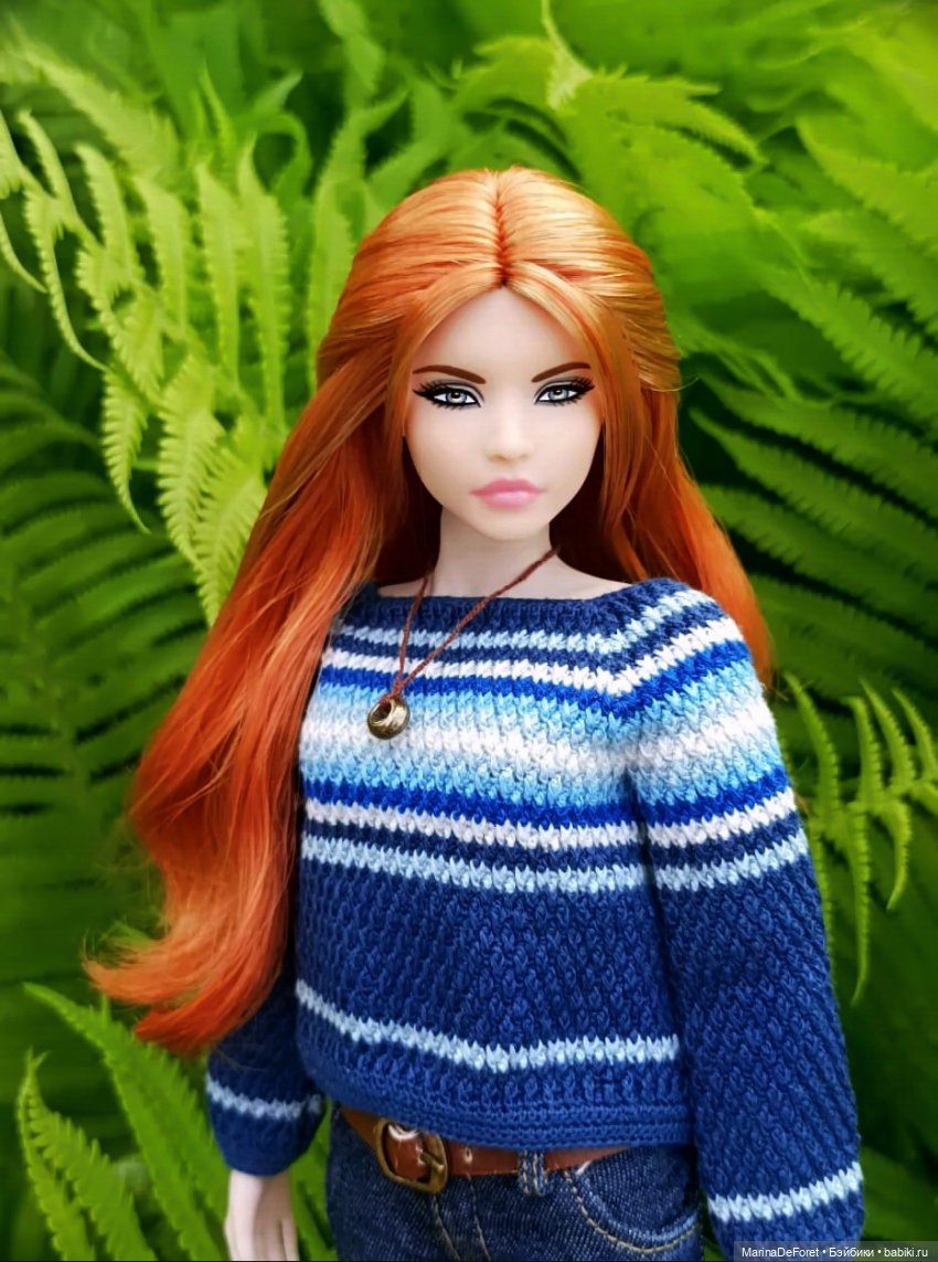 То, что я связала куклам за последние полтора года - часть первая