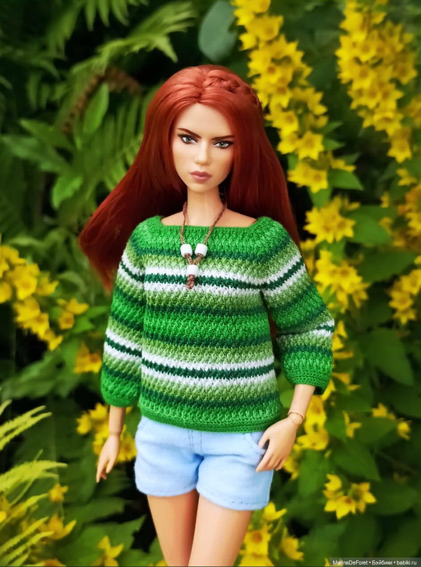 То, что я связала куклам за последние полтора года - часть первая