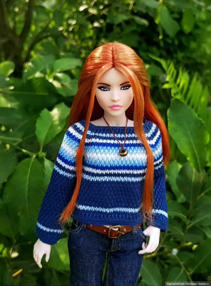 То, что я связала куклам за последние полтора года - часть первая