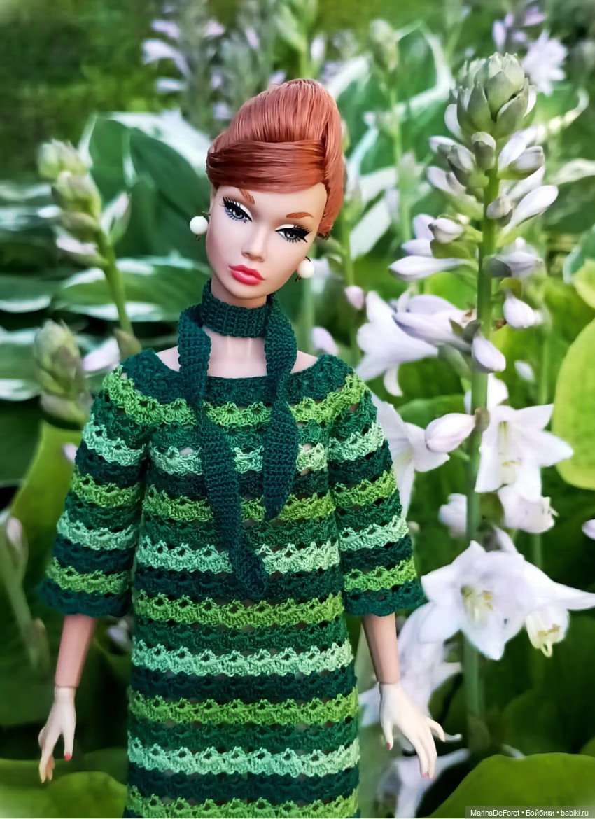 То, что я связала куклам за последние полтора года - часть первая