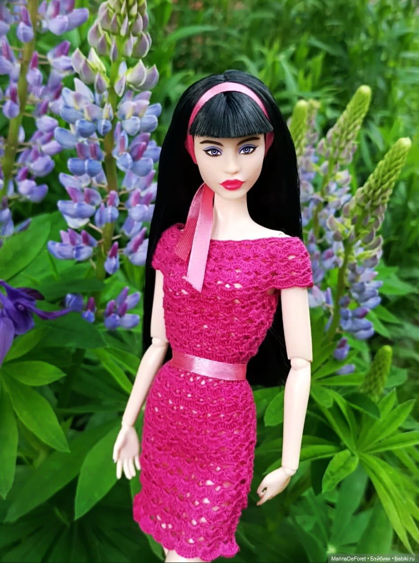 То, что я связала куклам за последние полтора года - часть первая