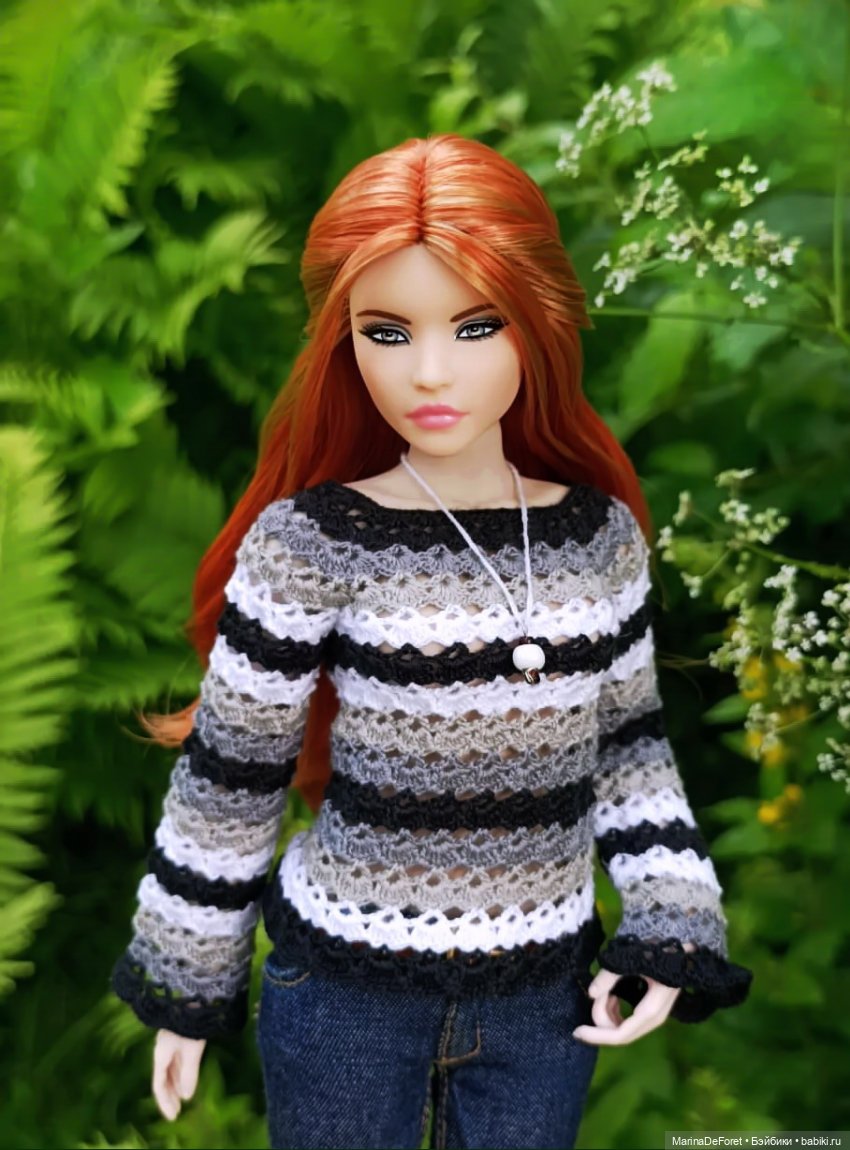 То, что я связала куклам за последние полтора года - часть первая