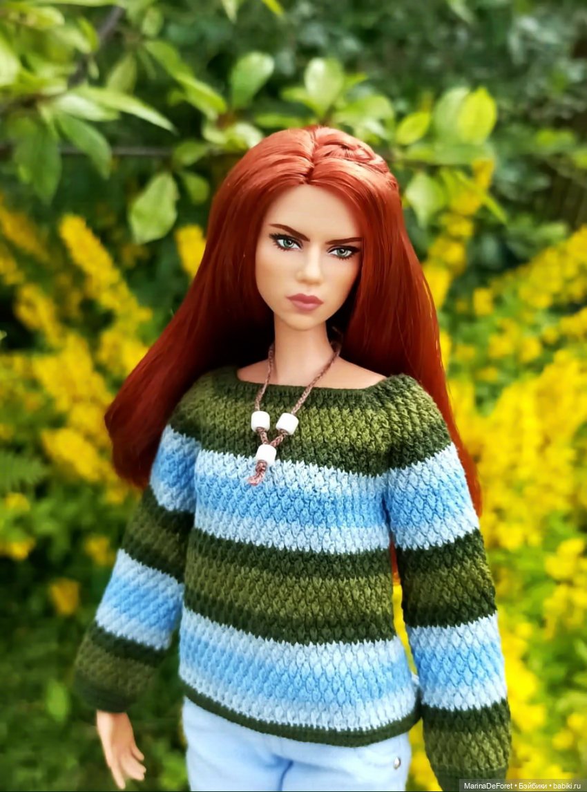 То, что я связала куклам за последние полтора года - часть первая