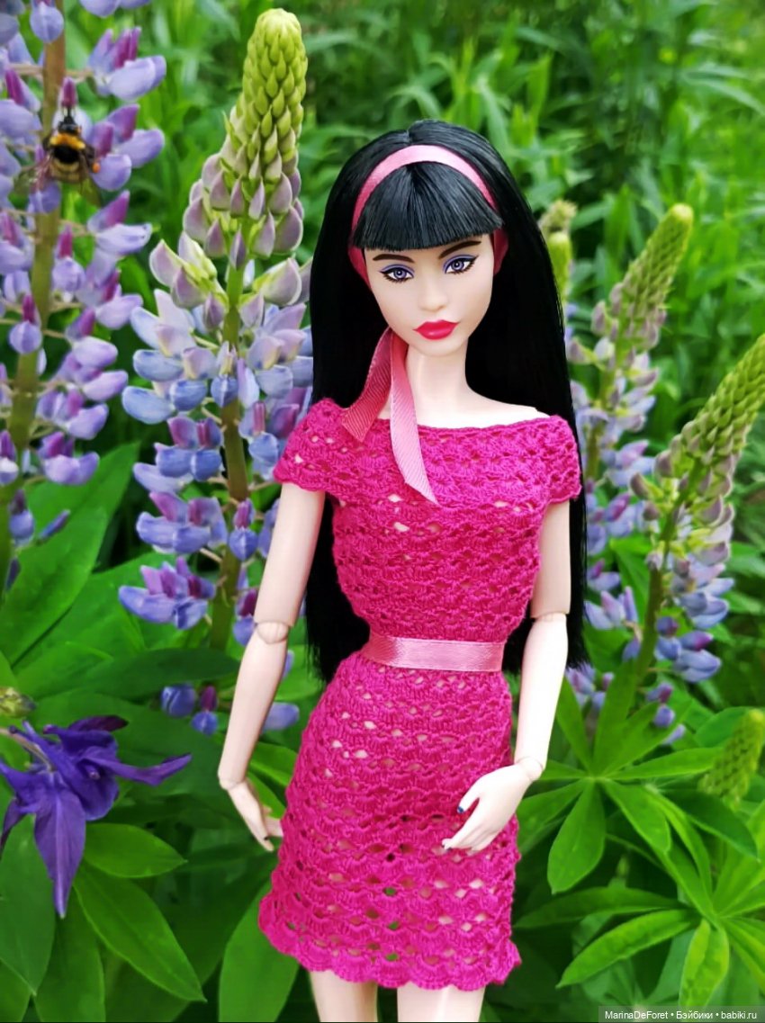 То, что я связала куклам за последние полтора года - часть первая