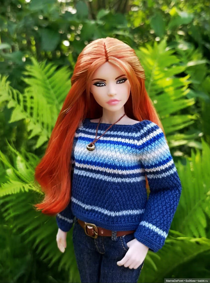 То, что я связала куклам за последние полтора года - часть первая