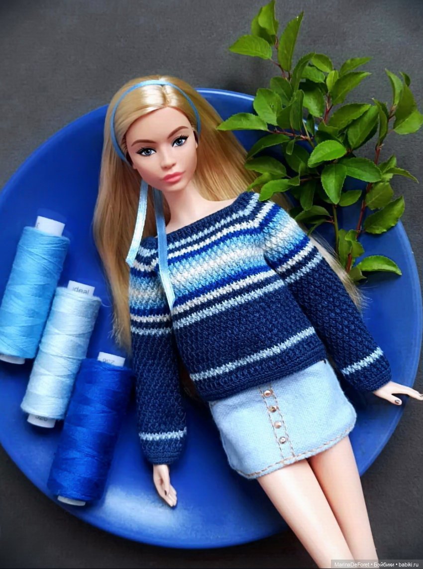 То, что я связала куклам за последние полтора года - часть первая (фото 8)