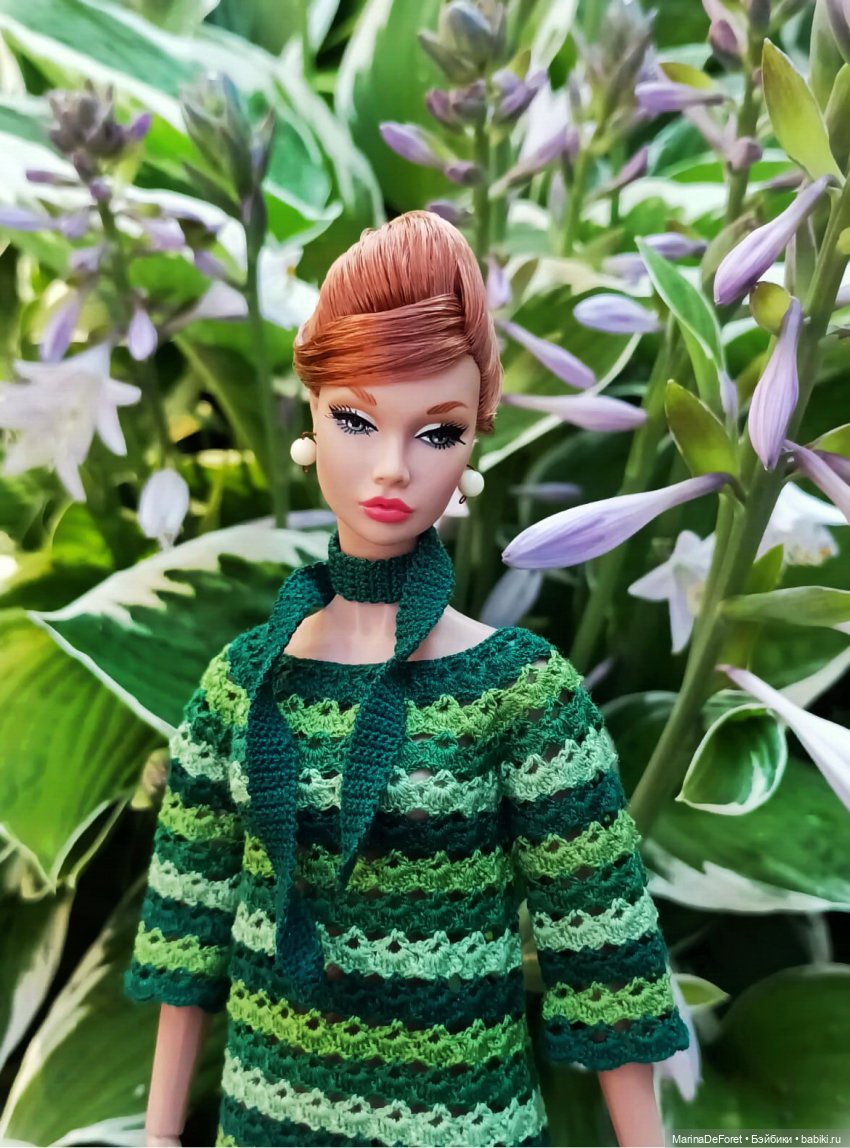 То, что я связала куклам за последние полтора года - часть первая