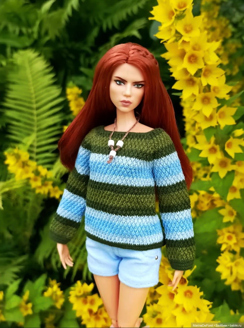 То, что я связала куклам за последние полтора года - часть первая