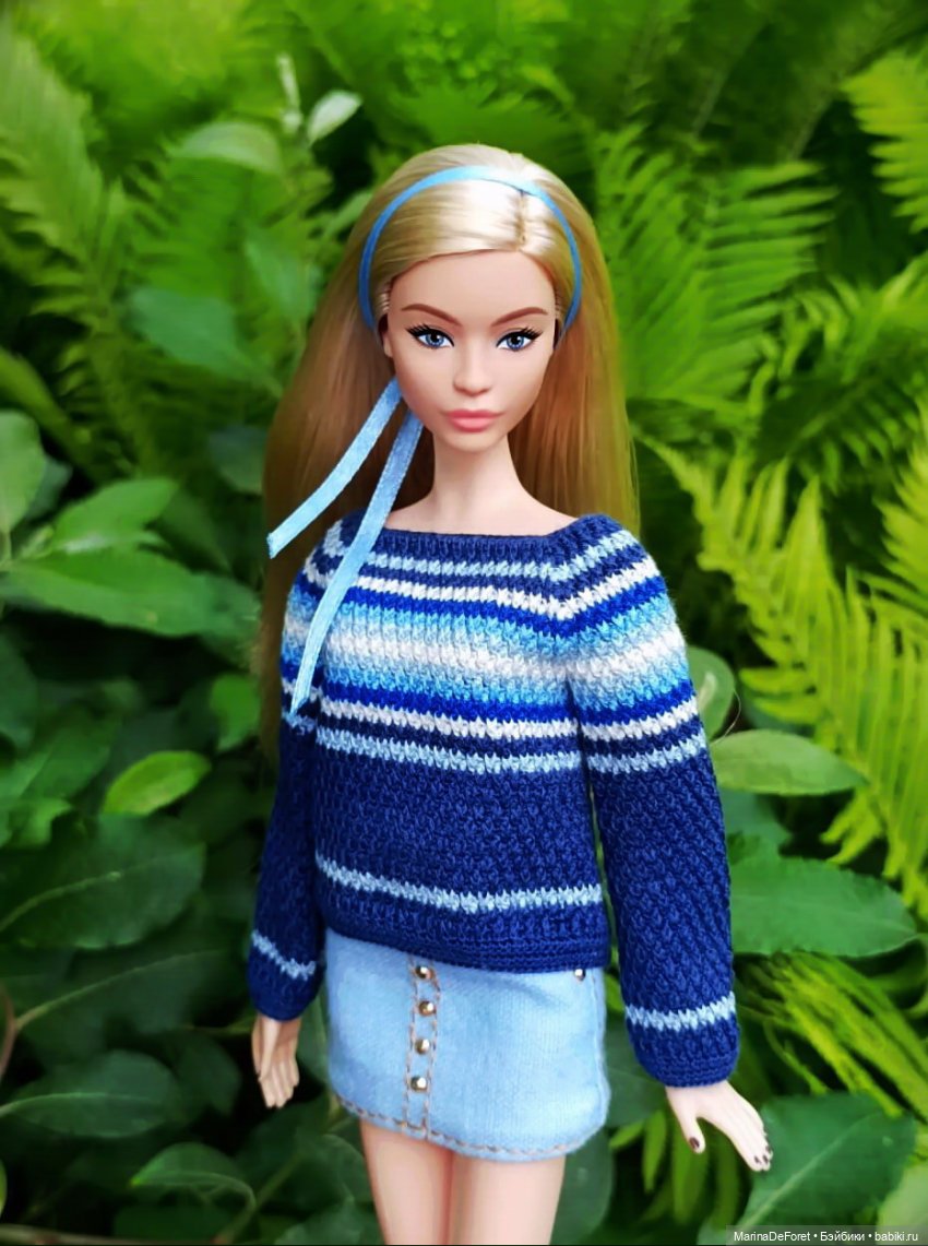 То, что я связала куклам за последние полтора года - часть первая (фото 9)