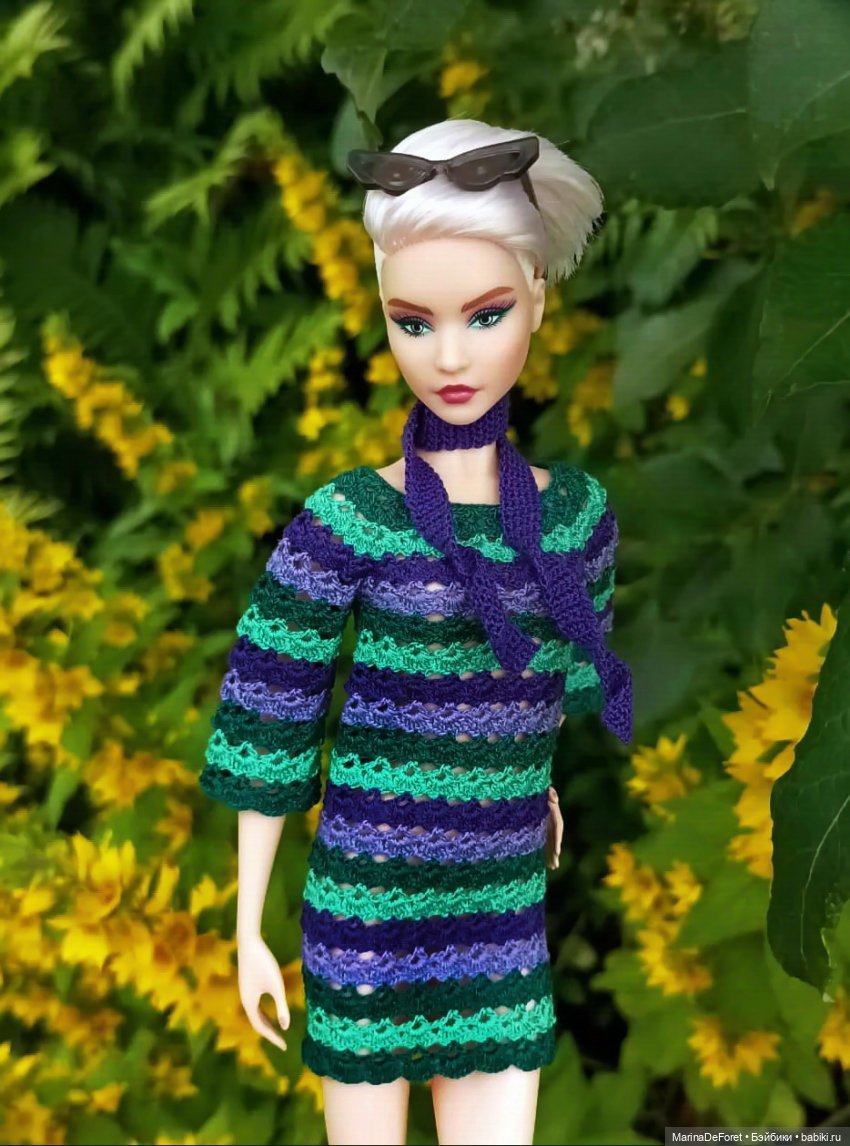 Вязаная одежда для кукол - часть вторая (фото 9)