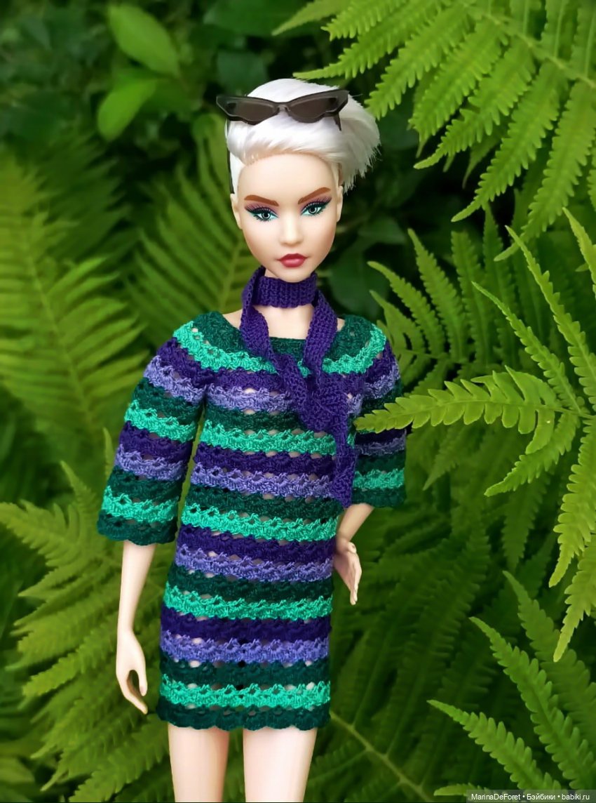Вязаная одежда для кукол - часть вторая (фото 10)