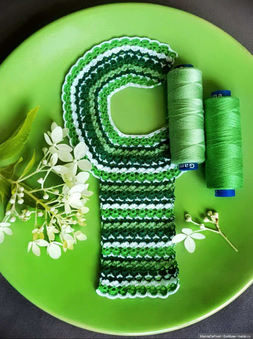 Вязаная одежда для кукол - часть третья - в одну нитку