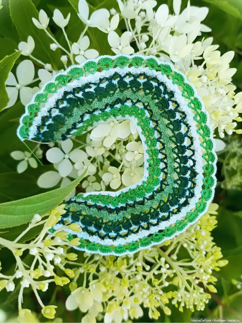 Вязаная одежда для кукол - часть третья - в одну нитку