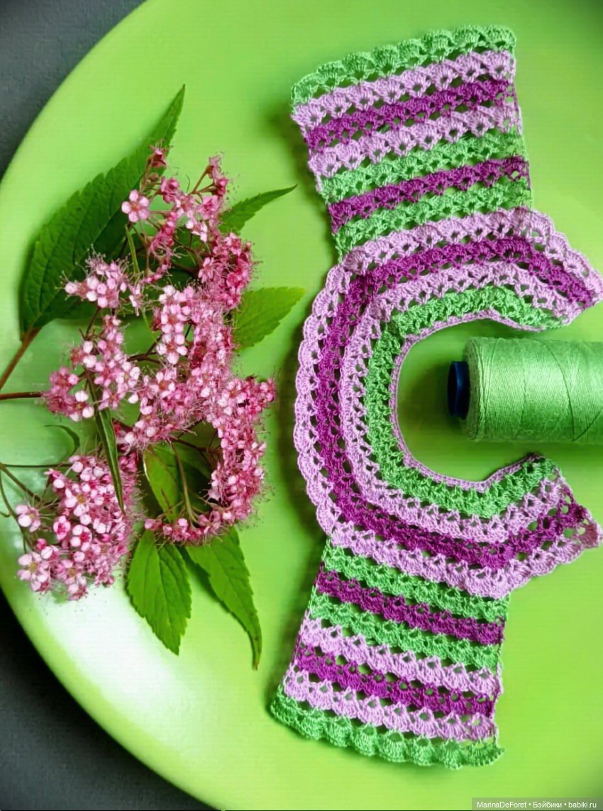 Вязаная одежда для кукол - часть третья - в одну нитку (фото 2)