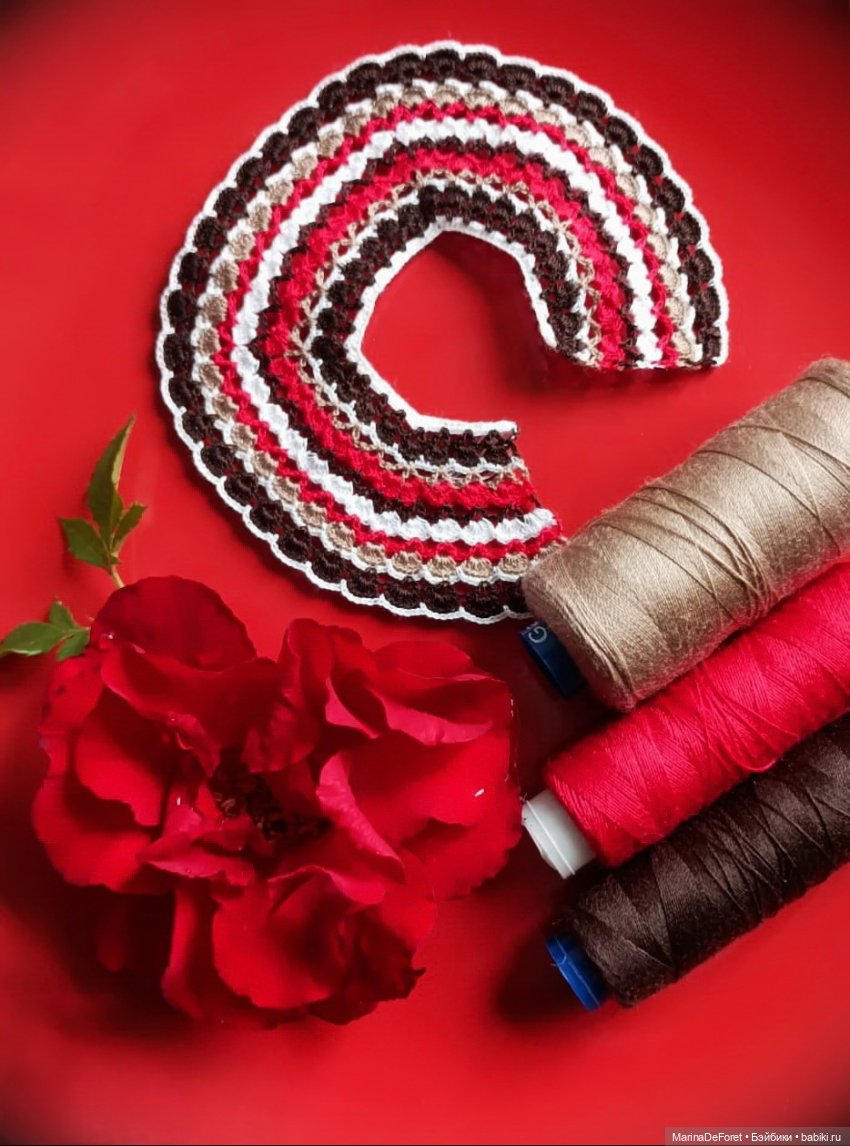 Вязаная одежда для кукол - часть третья - в одну нитку