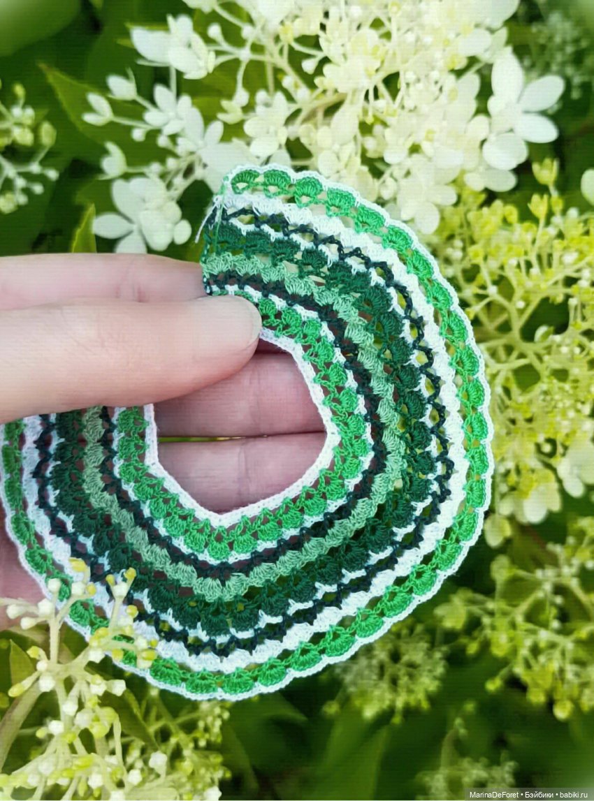 Вязаная одежда для кукол - часть третья - в одну нитку