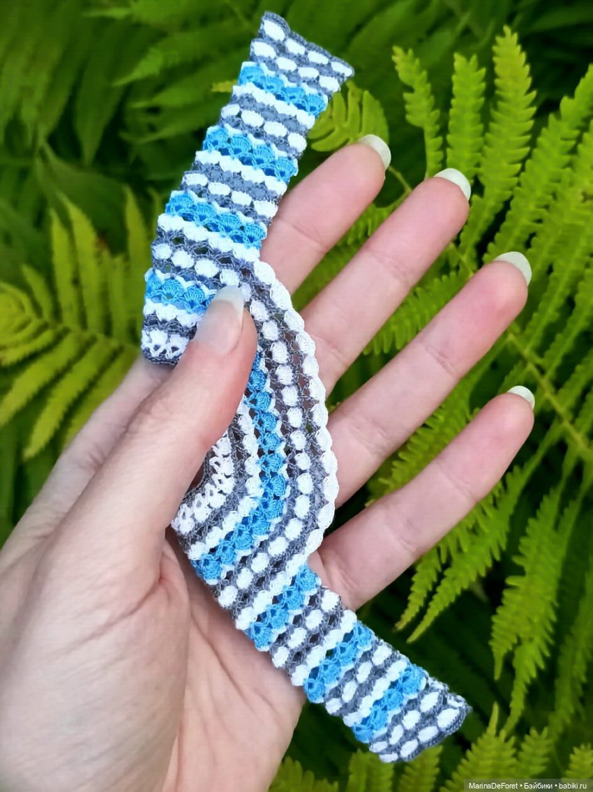 Вязаная одежда для кукол - часть четвёртая - в одну нитку