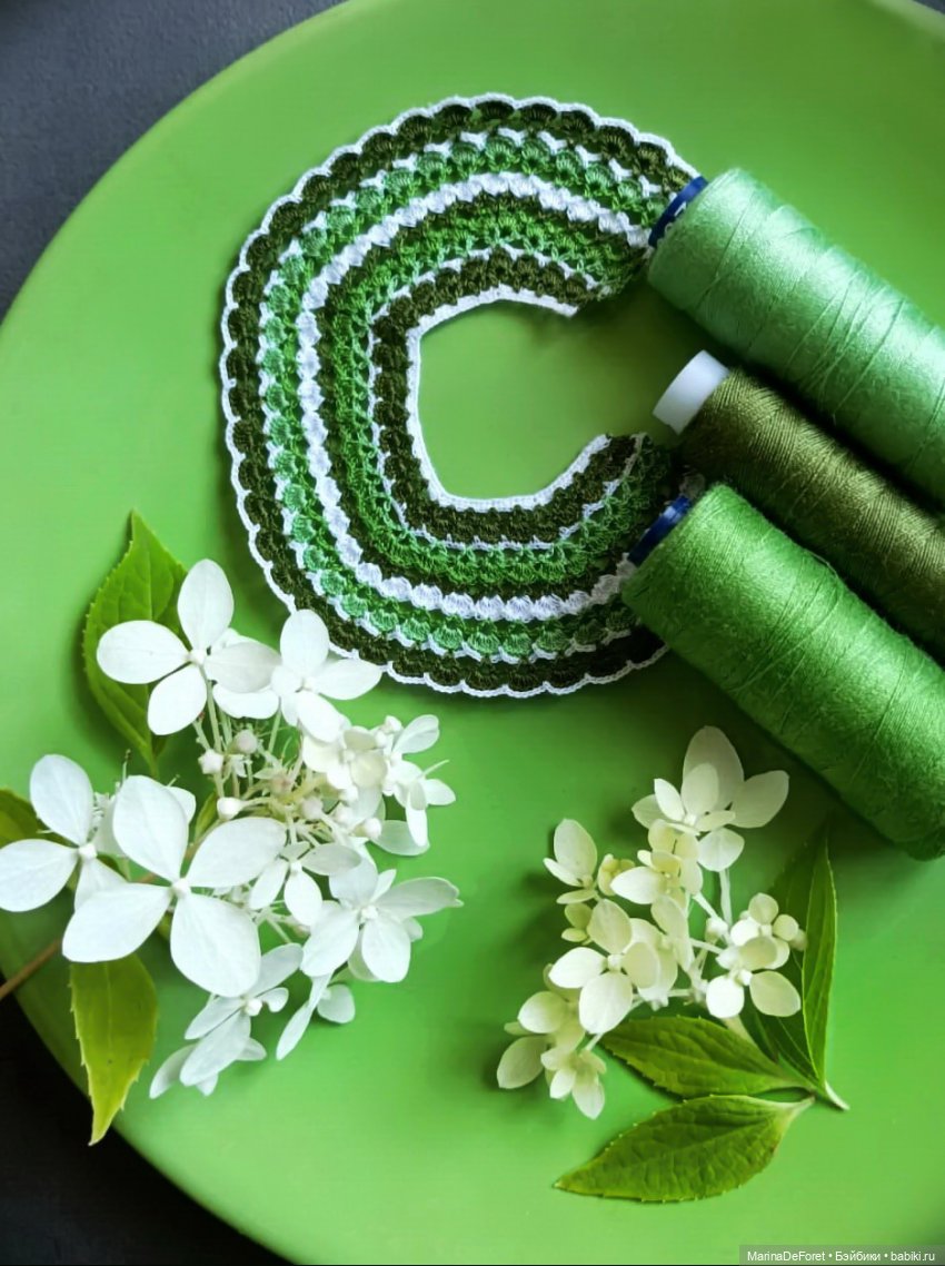 Вязаная одежда для кукол - часть четвёртая - в одну нитку