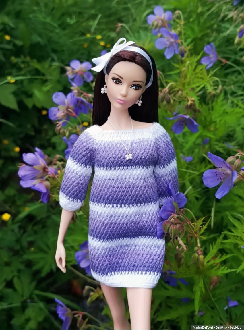 Вязаная одежда для кукол - часть пятая (фото 8)