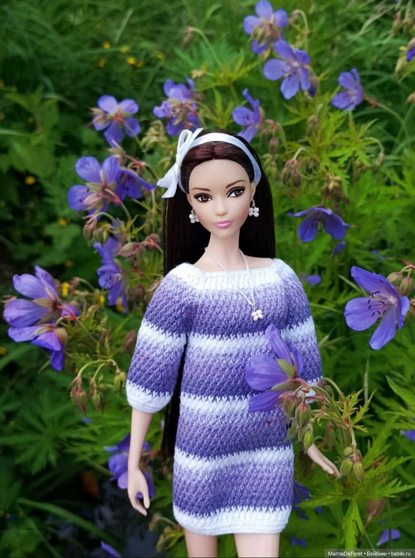 Вязаная одежда для кукол - часть пятая (фото 6)