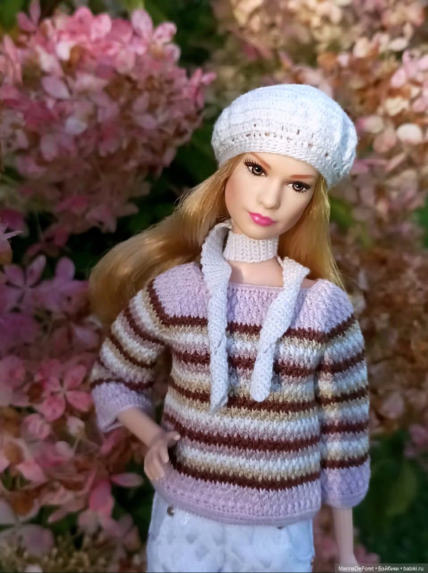 Вязаная одежда для кукол - часть пятая (фото 5)