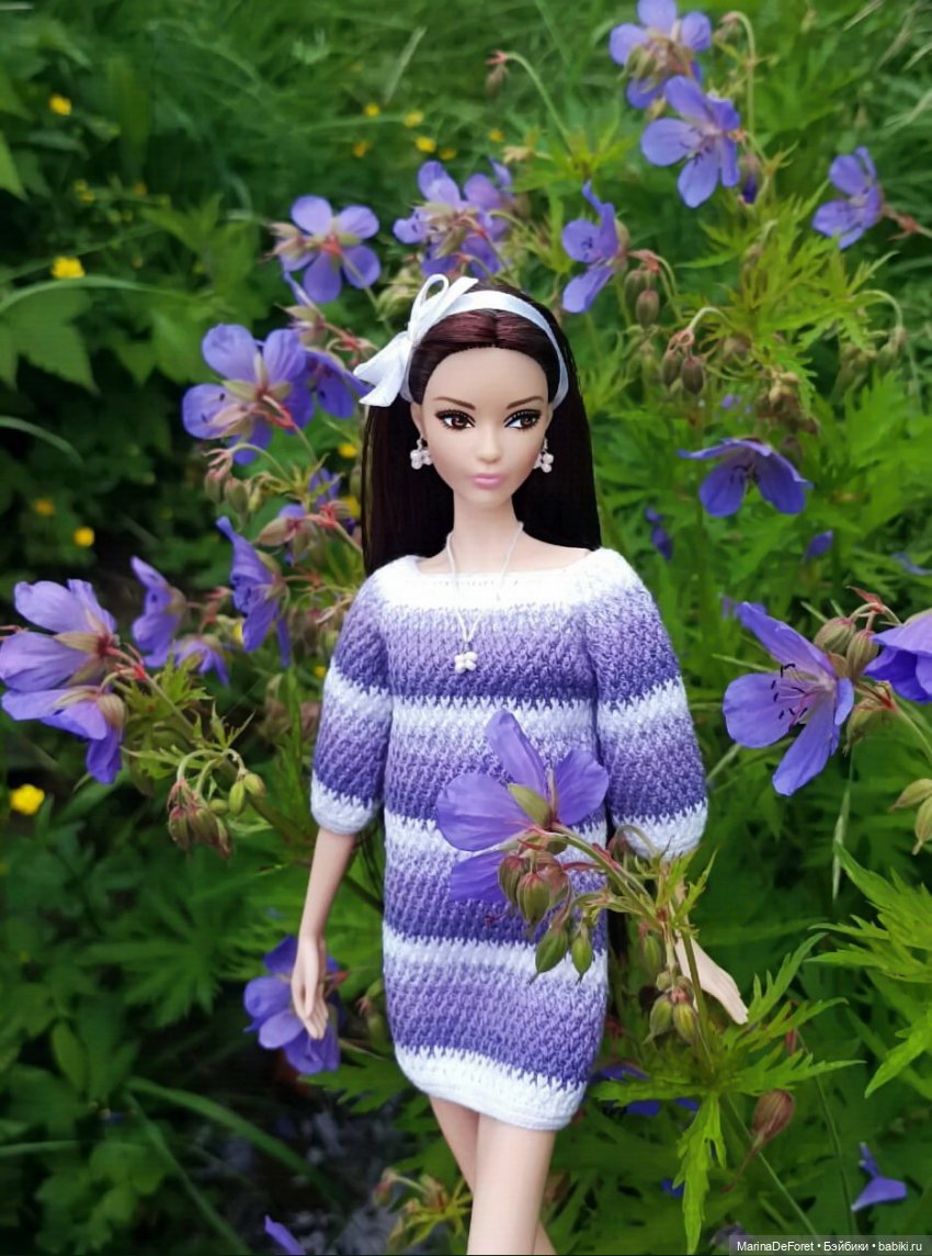 Вязаная одежда для кукол - часть пятая (фото 9)