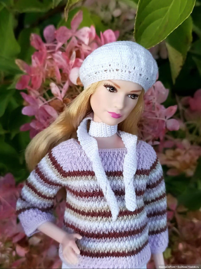 Вязаная одежда для кукол - часть пятая (фото 3)