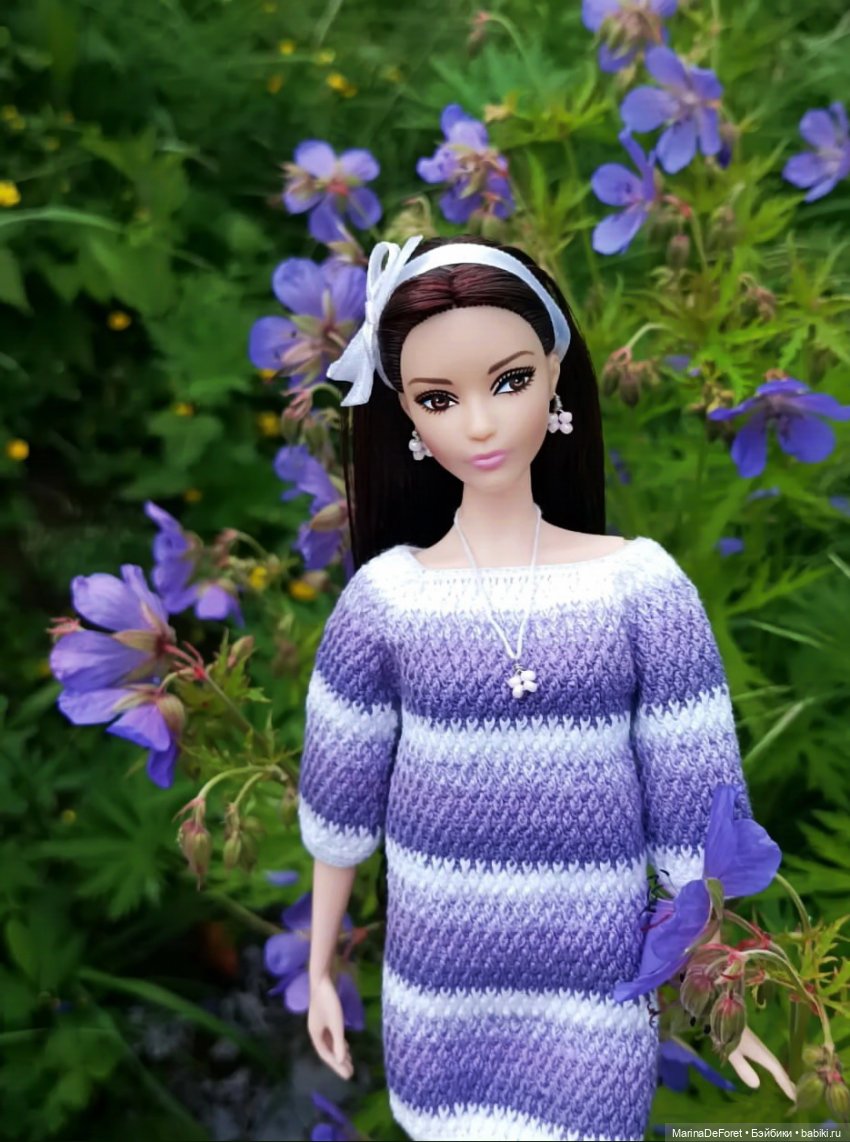 Вязаная одежда для кукол - часть пятая (фото 7)