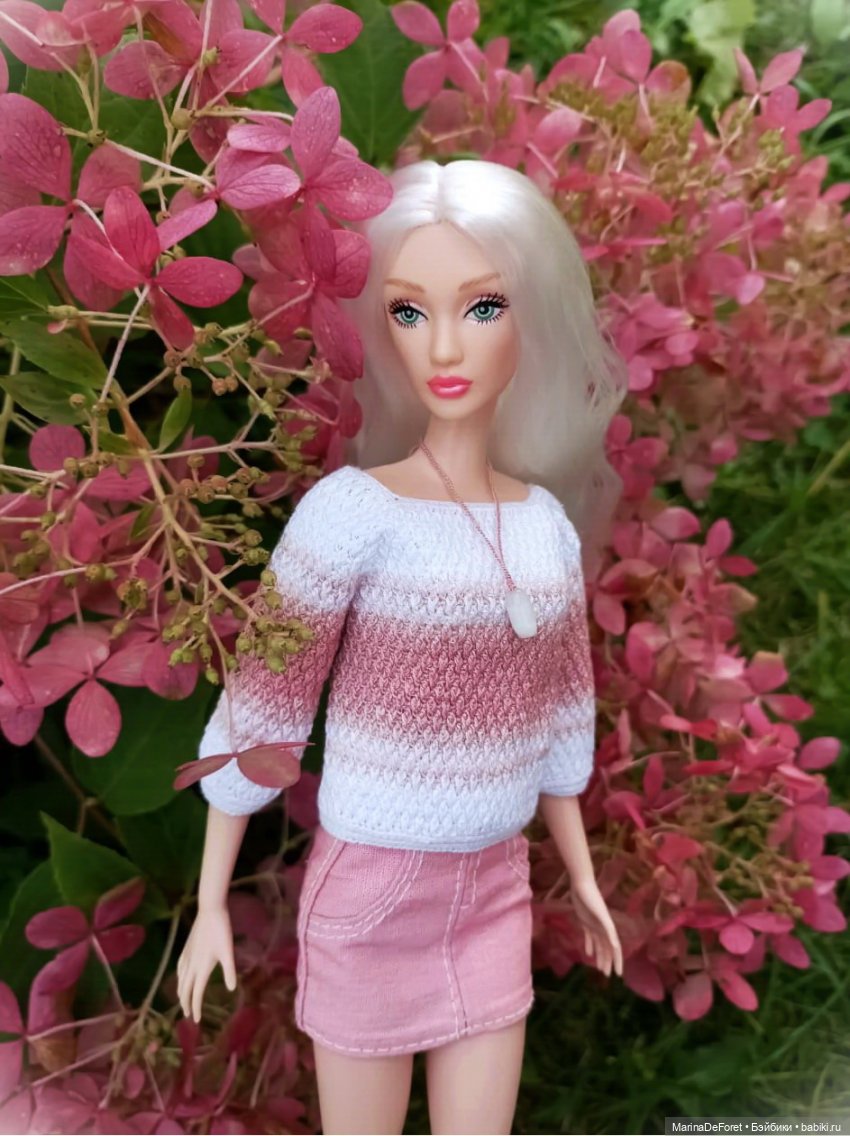 Вязаная одежда для кукол - часть шестая - осень